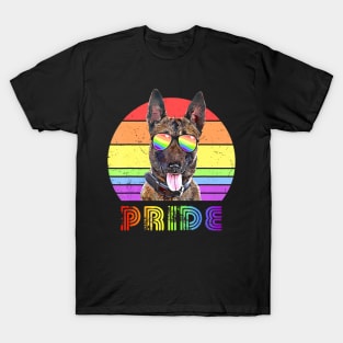 LGBTQ Belgian Dog Gay Pride T-Shirt